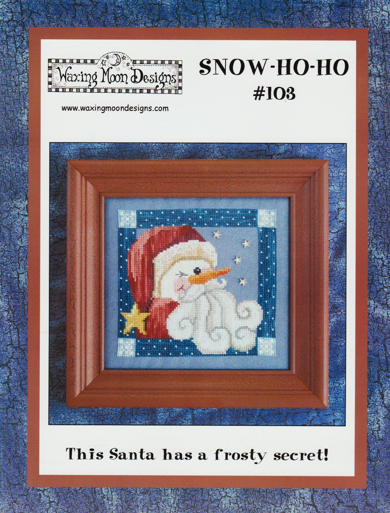 Waxing Moon Snow-Ho-Ho 103 cross stitch pattern