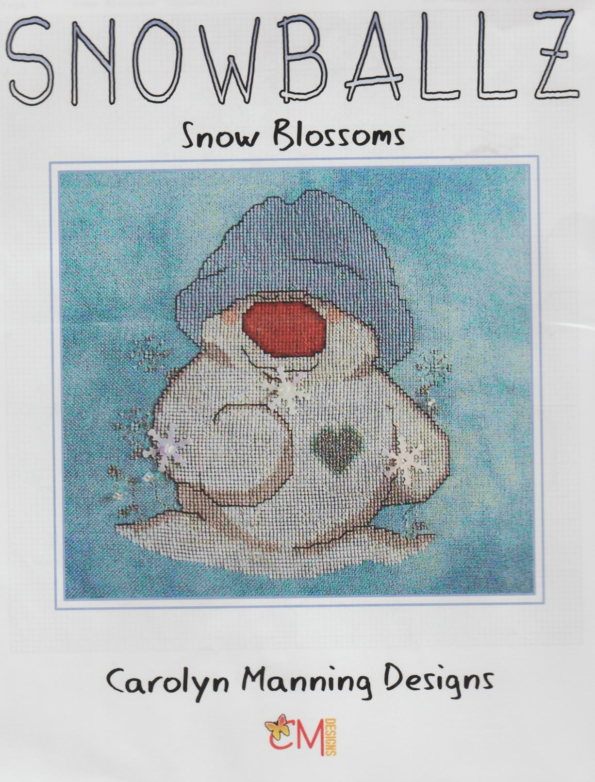 Carolyn Manning Designs Snow Blossoms Snowballz cross stitch pattern