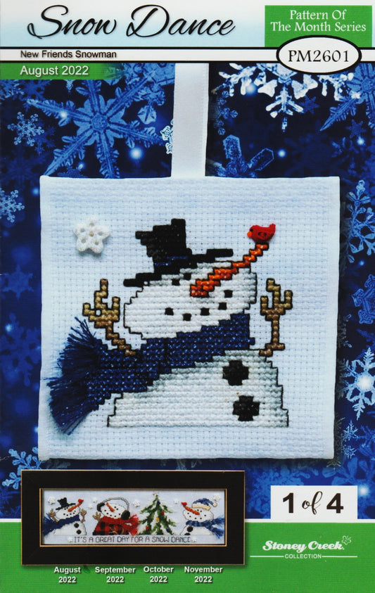 Stone Creek Snow Dance PM2601 cross stitch pattern