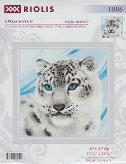 Riolis Snow Leopard 1886 cross stitch kit
