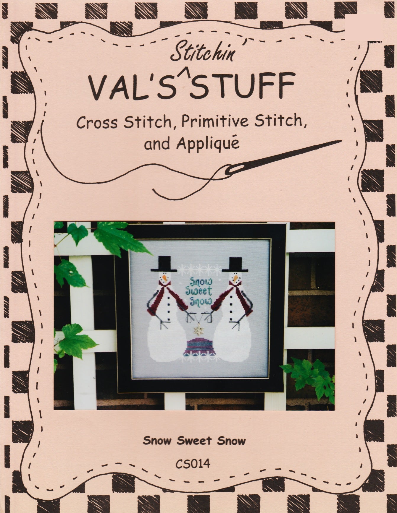 Val's Stuff Snow Sweet Snow CS014 cross stitch pattern