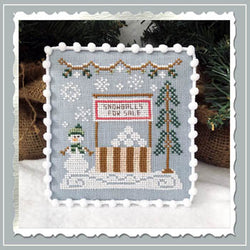 Country Cottage Needleworks Snowball Stand cross stitch pattern