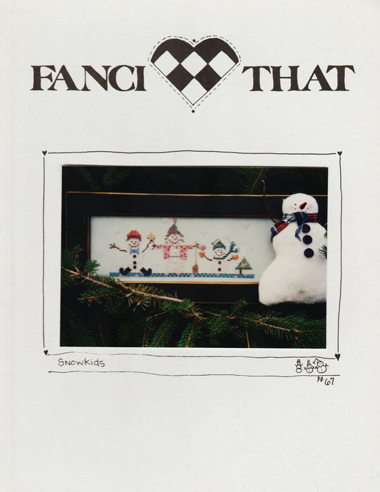 Fanci That Snowkids 67 cross stitch pattern