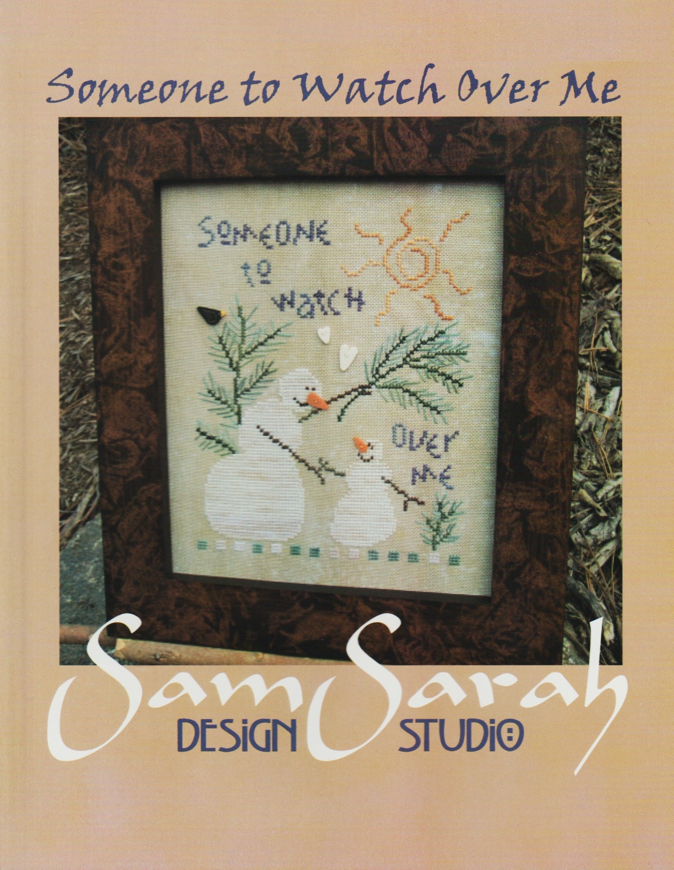 Sam Sarah Someone To Watch Over Me 8944 snowman cross stitch pattern