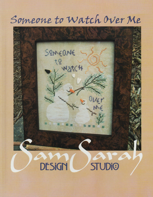 Sam Sarah Someone To Watch Over Me 8944 snowman cross stitch pattern