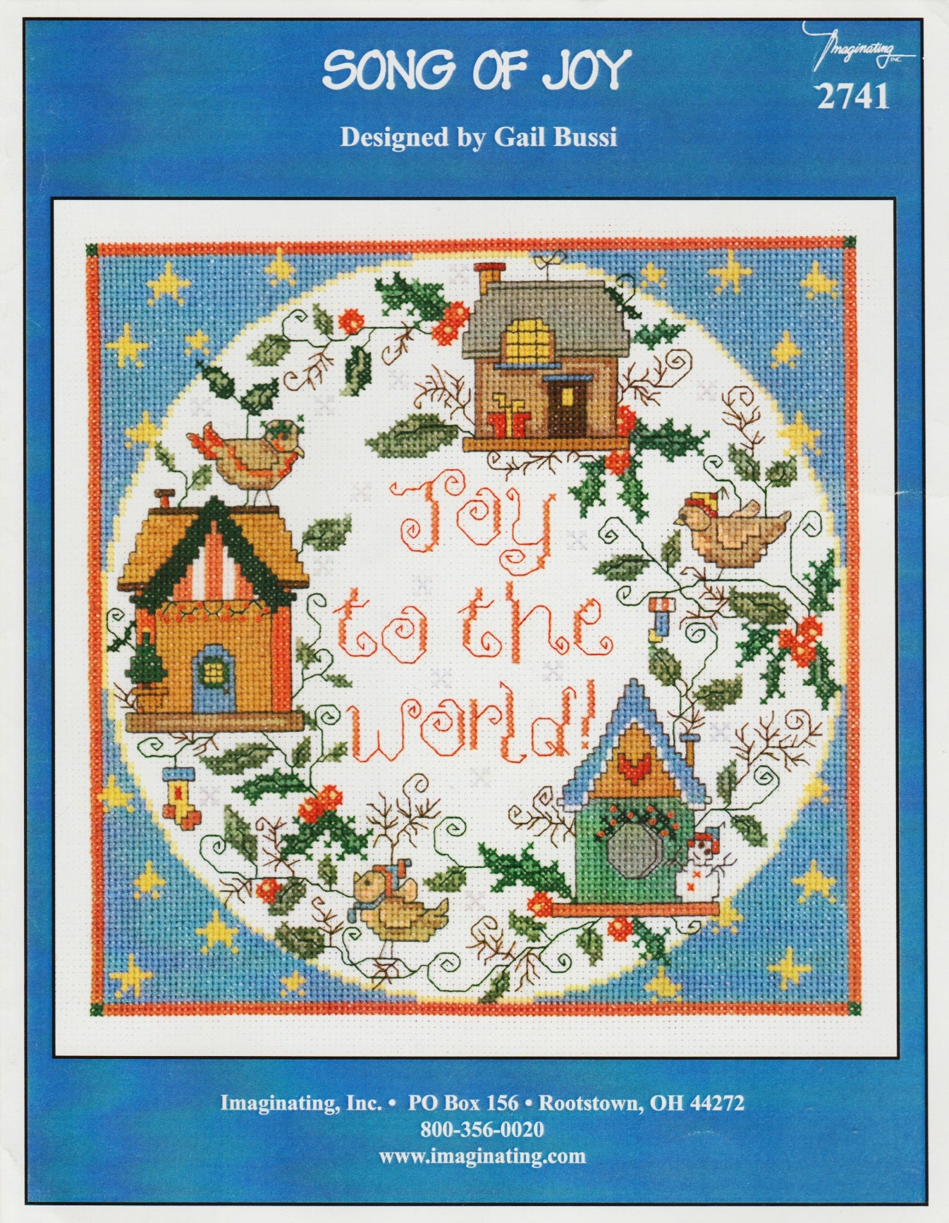 Imaginating Song of Joy 2741 cross stitch pattern
