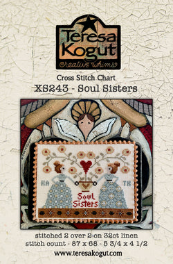 Teresa Kogut Soul Sisters cross stitch pattern