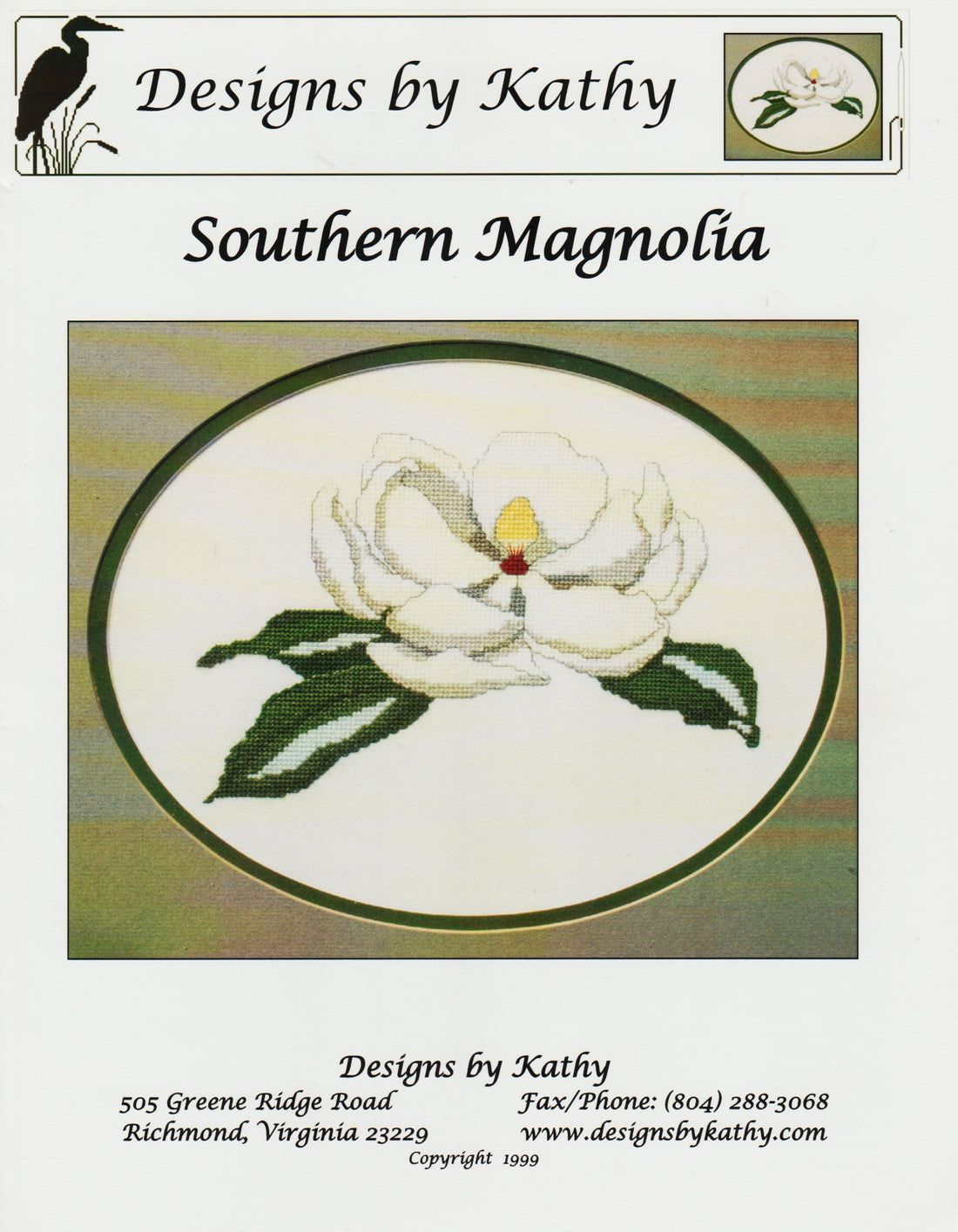 Southern Magnolia pattern – Sandra's Stitch Stash