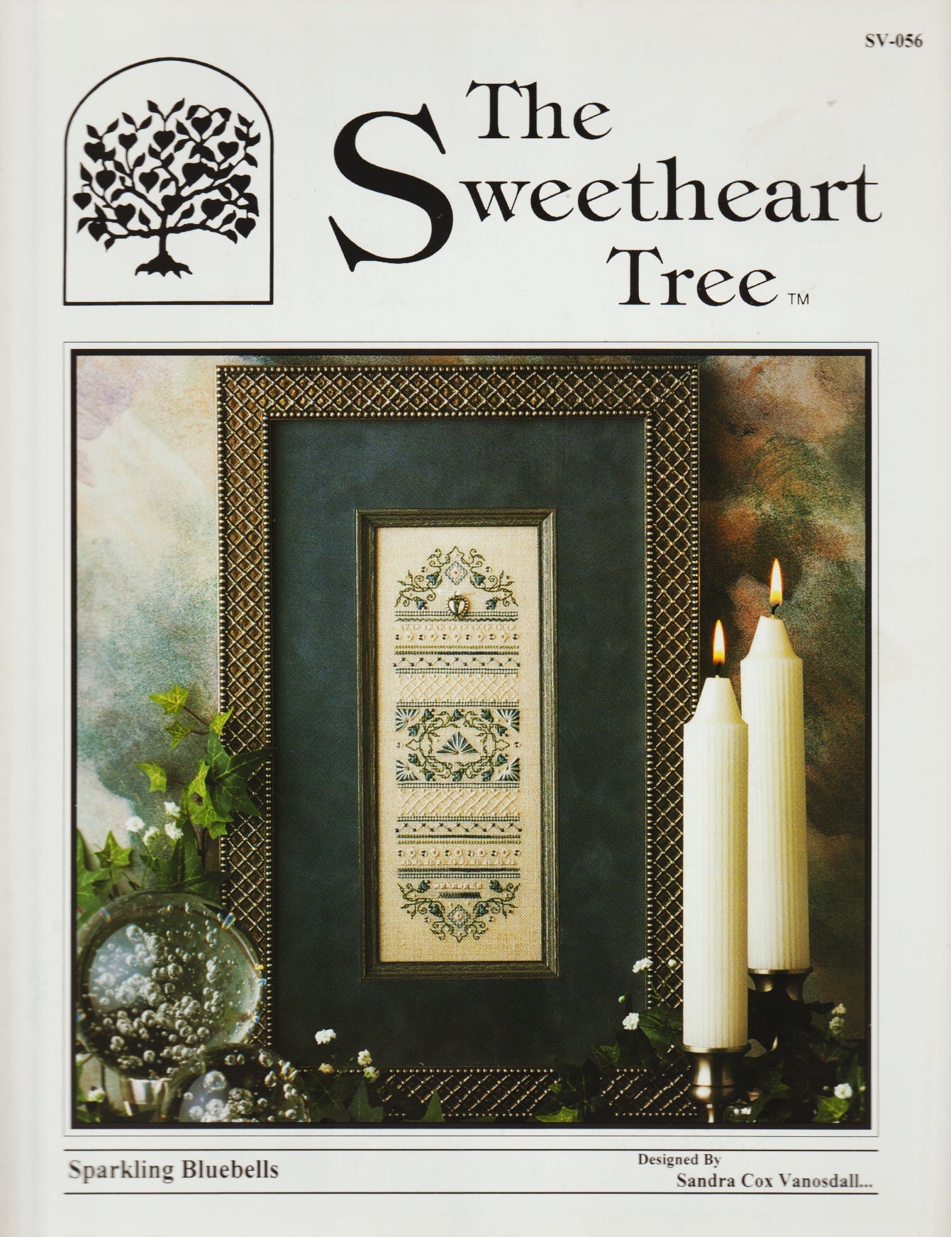 The Sweetheart Tree Sparkling Bluebells SV-056 cross stitch pattern