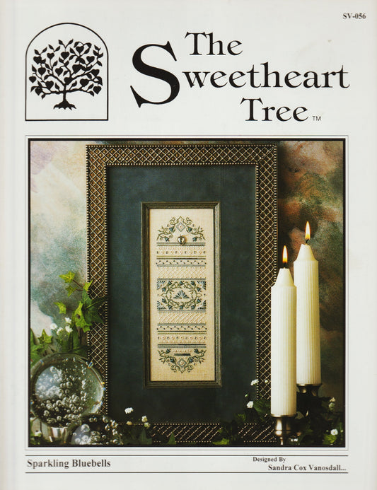 The Sweetheart Tree Sparkling Bluebells SV-056 cross stitch pattern