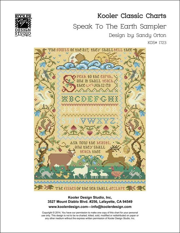 Kooler Design Studio Speak To The Earth KDS1723 cross stitch pattern