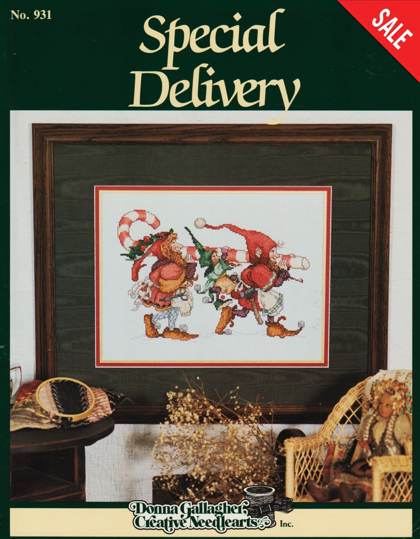 Donna Gallagher Special Delivery 931 cross stitch pattern