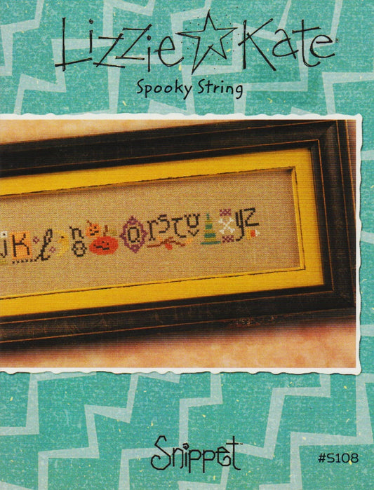 Lizzie Kate Spooky String S108 cross stitch pattern