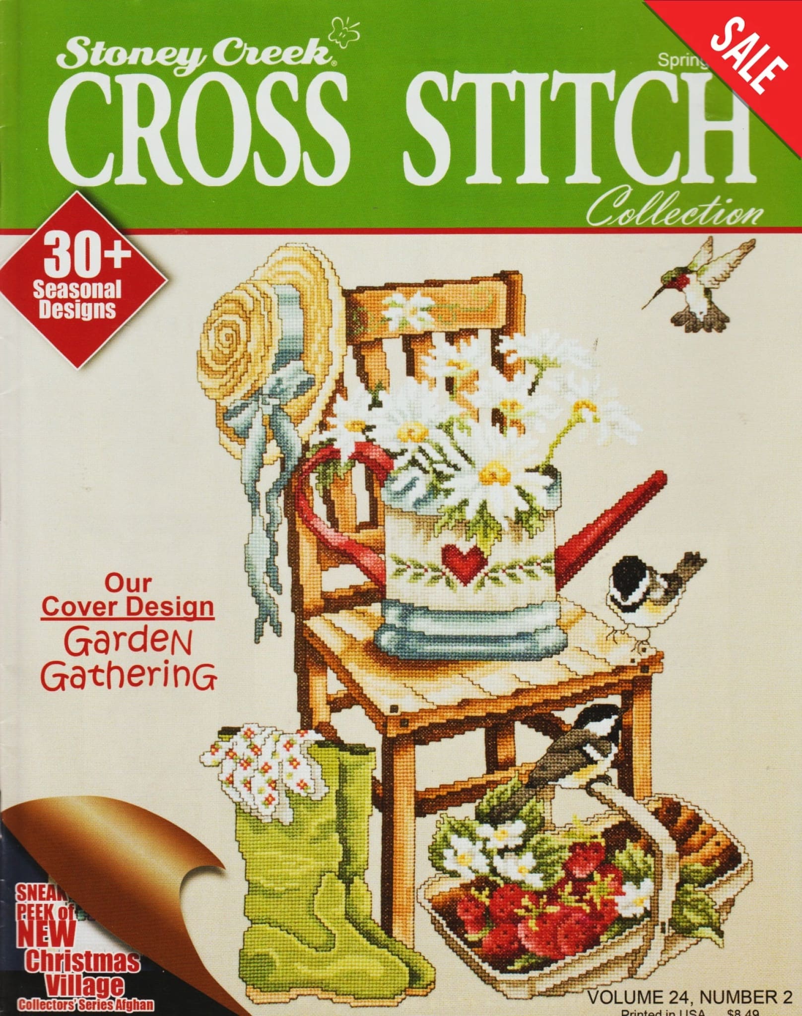 Stoney Creek Spring 2012 cross stitch magazine