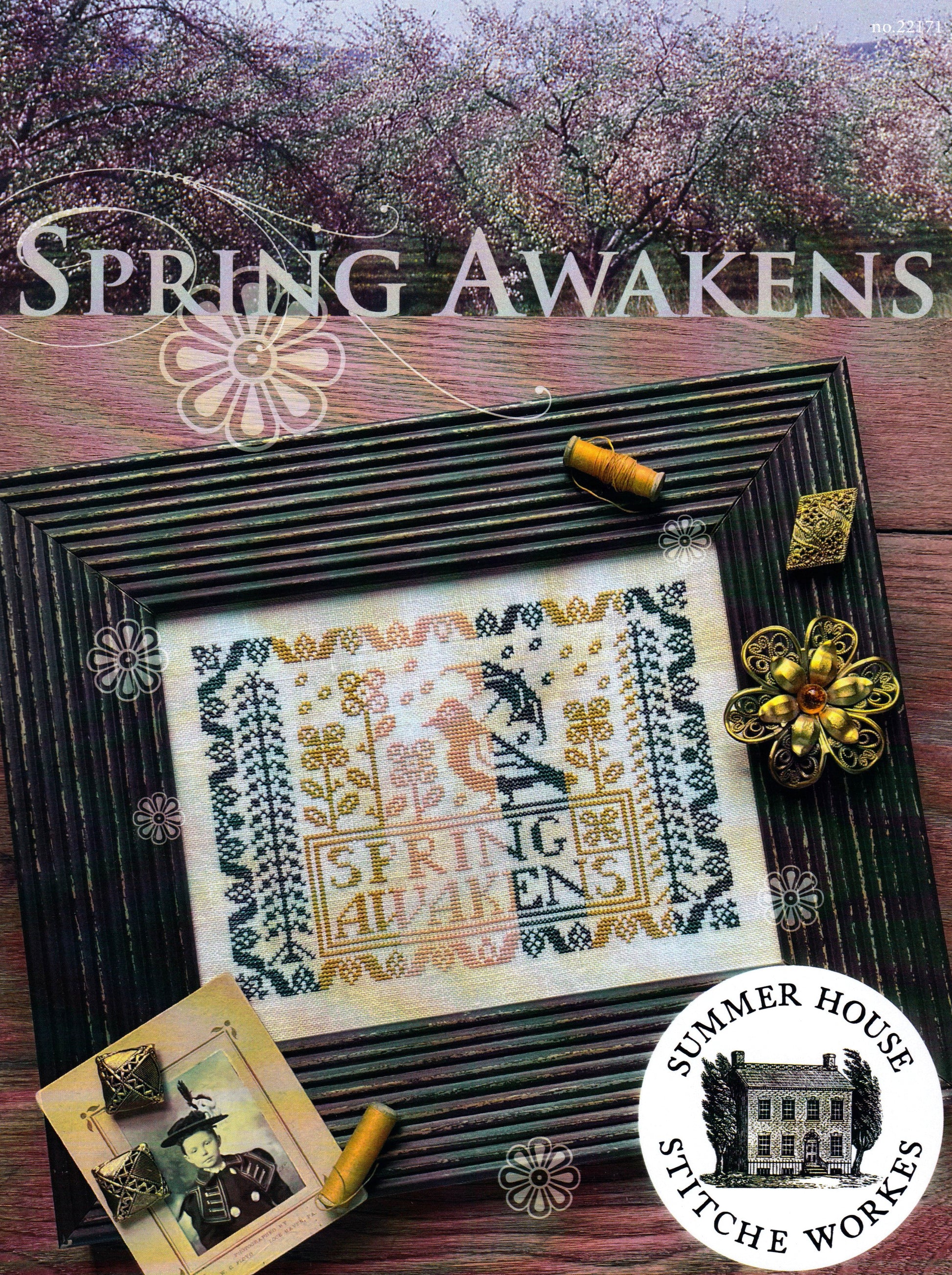 Summer House Stitche Workes Spring Awakens cross stitch pattern