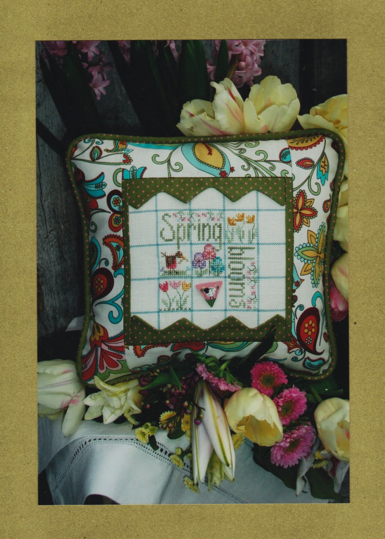 Shepherd's Bush Spring Blooms cross stitch pattern