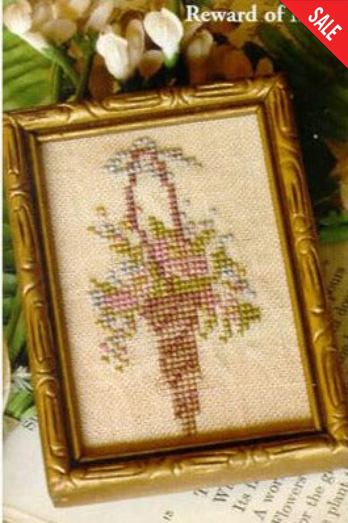 Blackbird Spring Greetings Reward of Merit cross stitch pattern