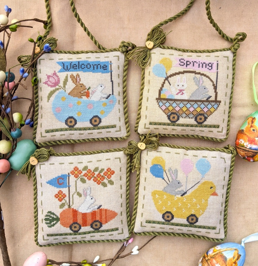 Lila's Studio Spring Parade Set 1 cross stitch pattern
