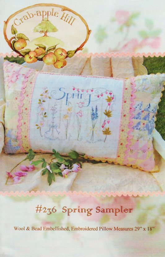 Crab-Apple Hill Spring Sampler Embroidery pattern