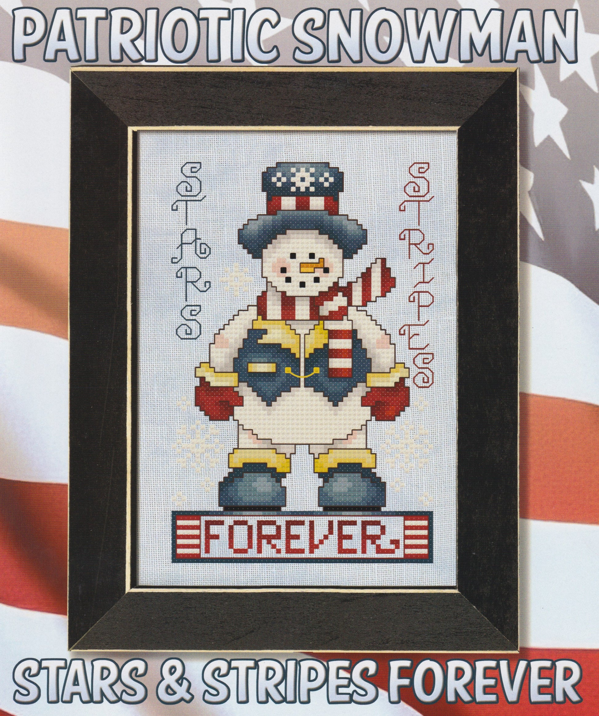 Stoney Creek Stars & Stripes Forever LFT647 cross stitch pattern