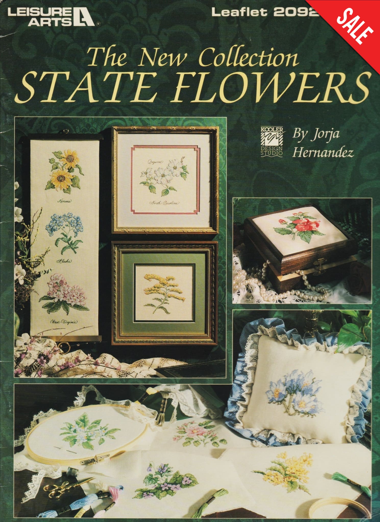 Leisure Arts State Flowers 2092 cross stitch pattern