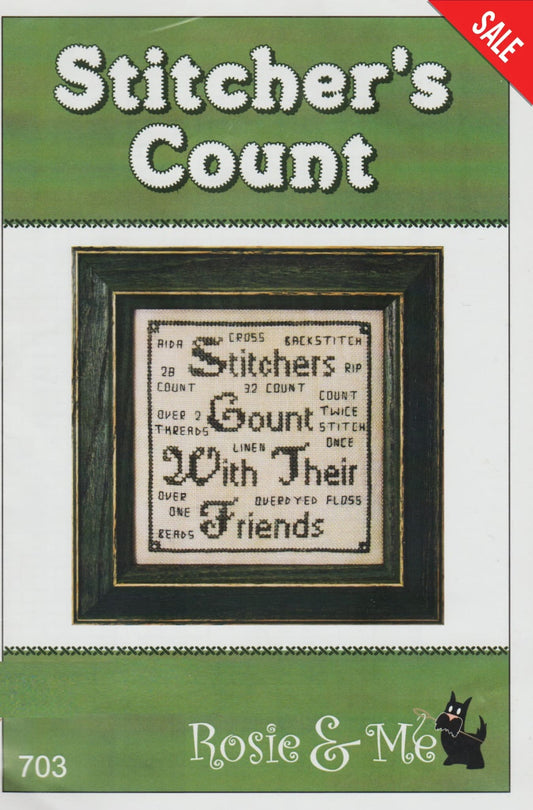 Rosie & Me Stitcher's Count 703 cross stitch pattern