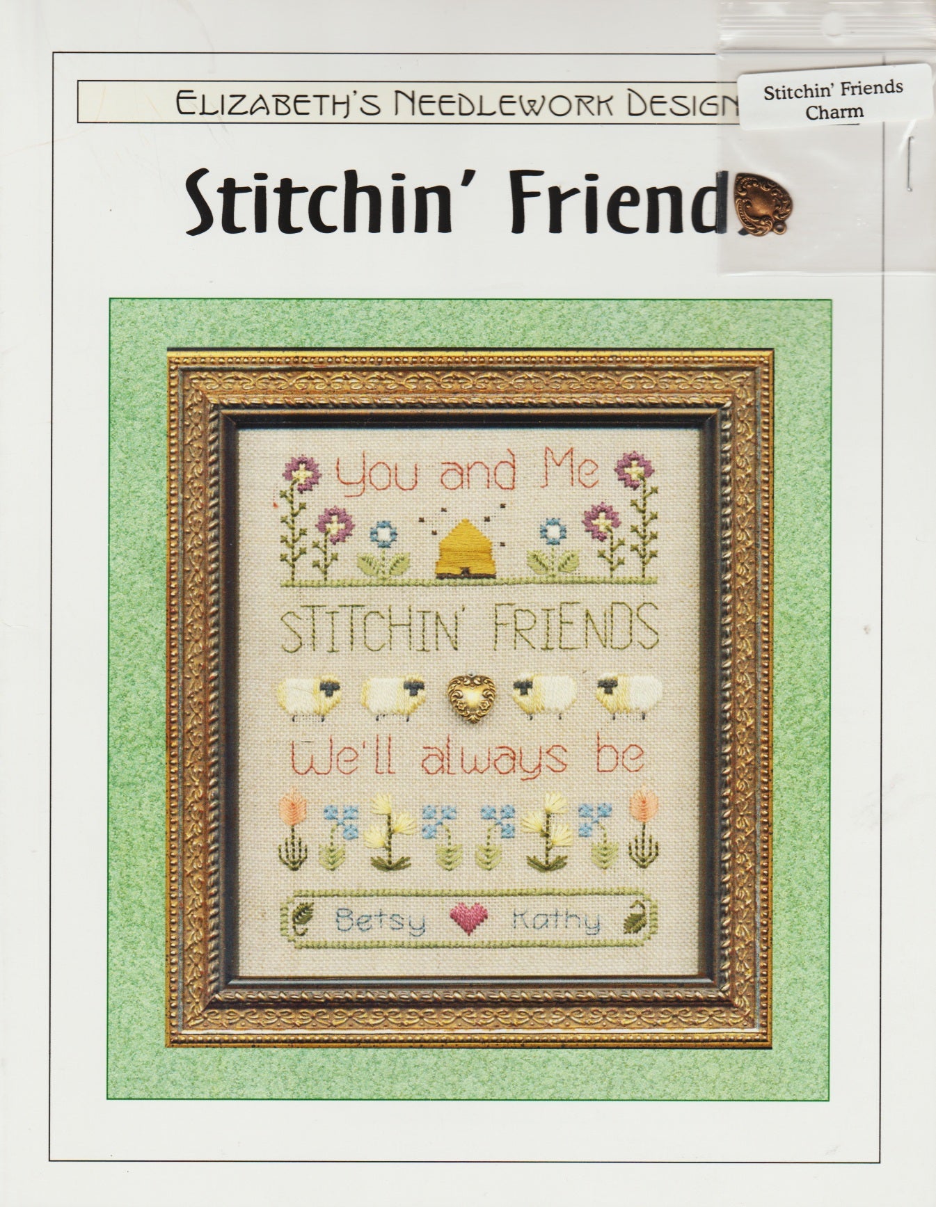 Elizabeth's Designs Stitchin' Friends cross stitch pattern