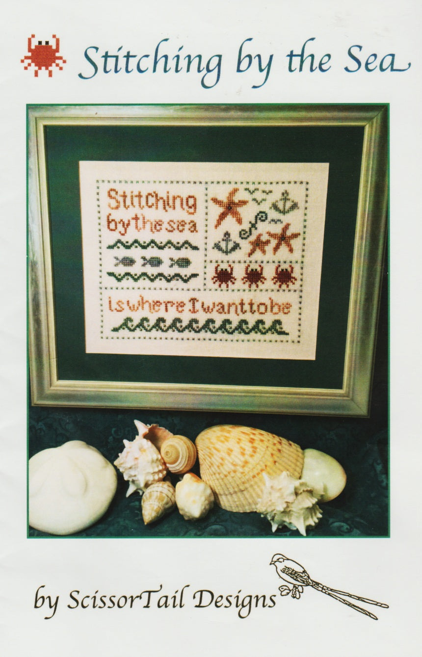 ScissorTail Designs Stitching By The Sea cross stitch pattern