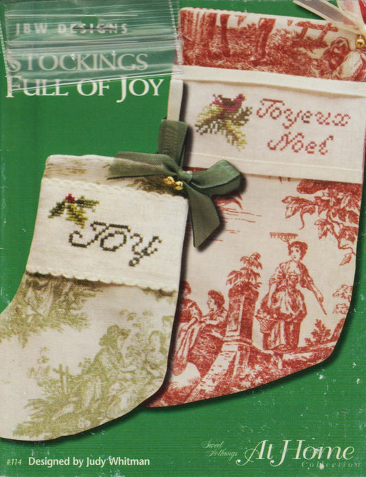 JBW Designs Stockings Full of Joy christmas cross stitch pattern