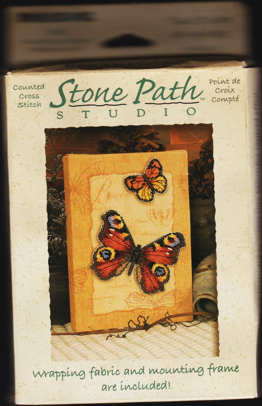 Dimensions Stone Path Butterfly 72833 cross stitch kit