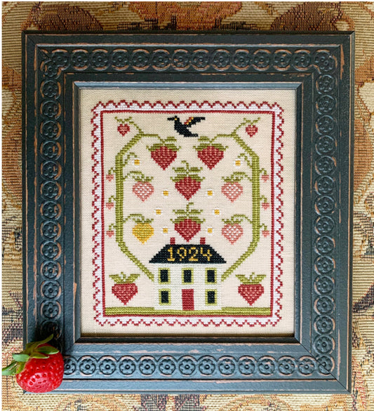 Carriage House Strawberry Dream cross stitch pattern