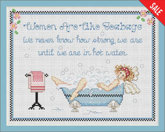Sue Hillis Strong Women L492 cross stitch pattern