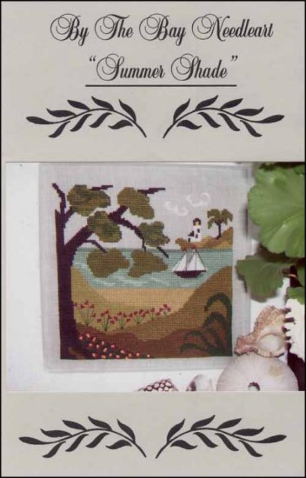 By The Bay Summer Shade cross stitch pattern