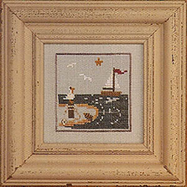 Bent Creek Summer Snapperland - The Beach cross stitch pattern