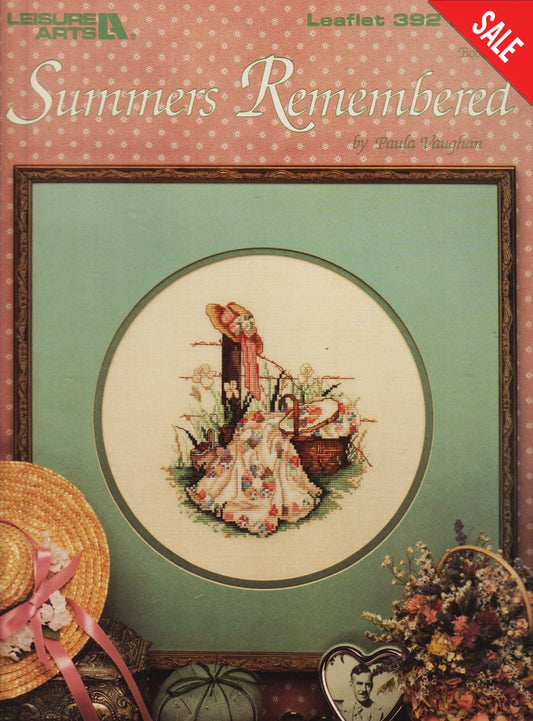 Leisure Arts Summers Remembered 392 cross stitch pattern