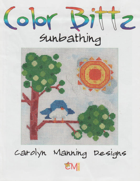 Carolyn Manning Sunbathing cross stitch pattern