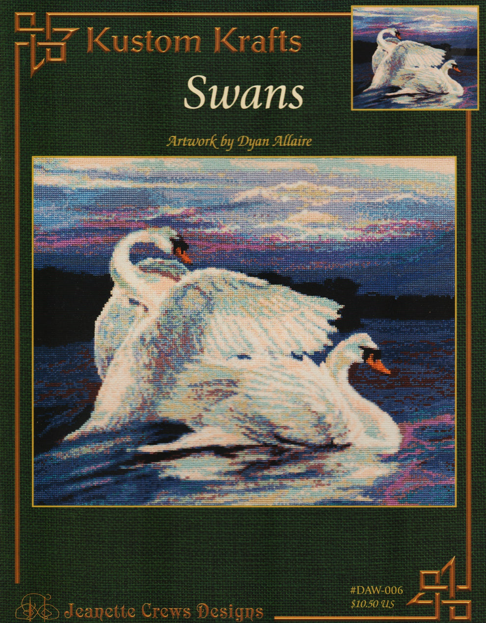 Swans pattern – Sandra's Stitch Stash