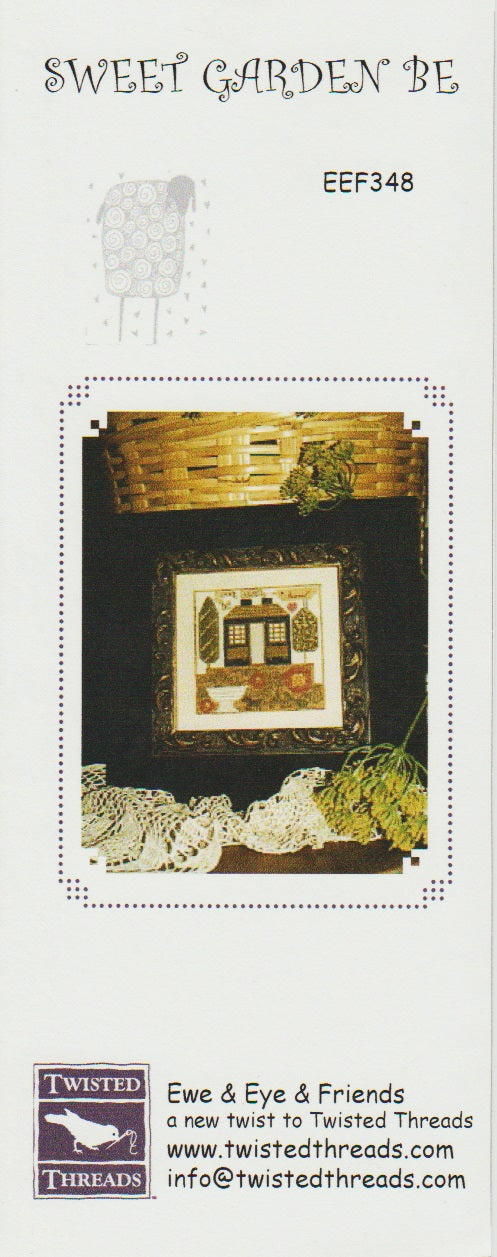 Ewe & Eye Sweet Garden Be EEF348 cross stitch pattern