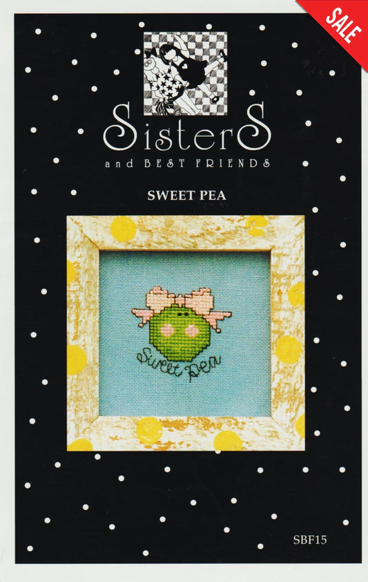 Sisters and Best Friends Sweet Pea SBF13 cross stitch pattern