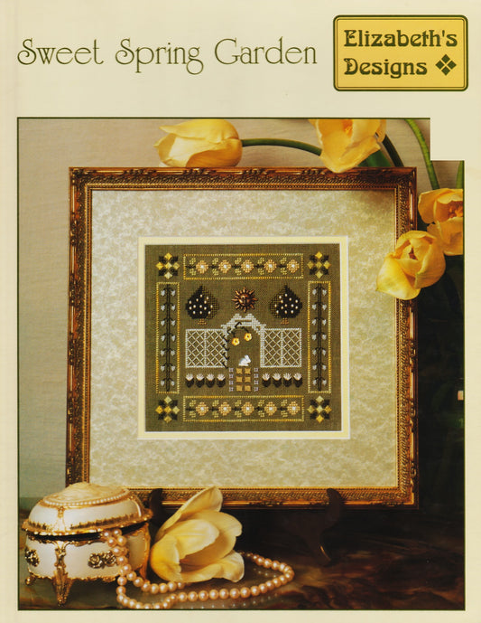 Elizabeth's Designs Sweet Spring Garden cross stitch pattern