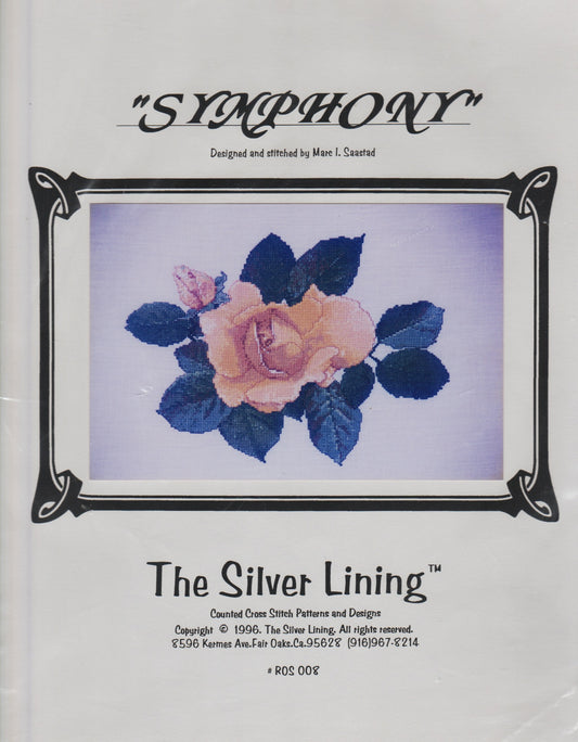 Silver Lining Symphony ROS008 cross stitch pattern