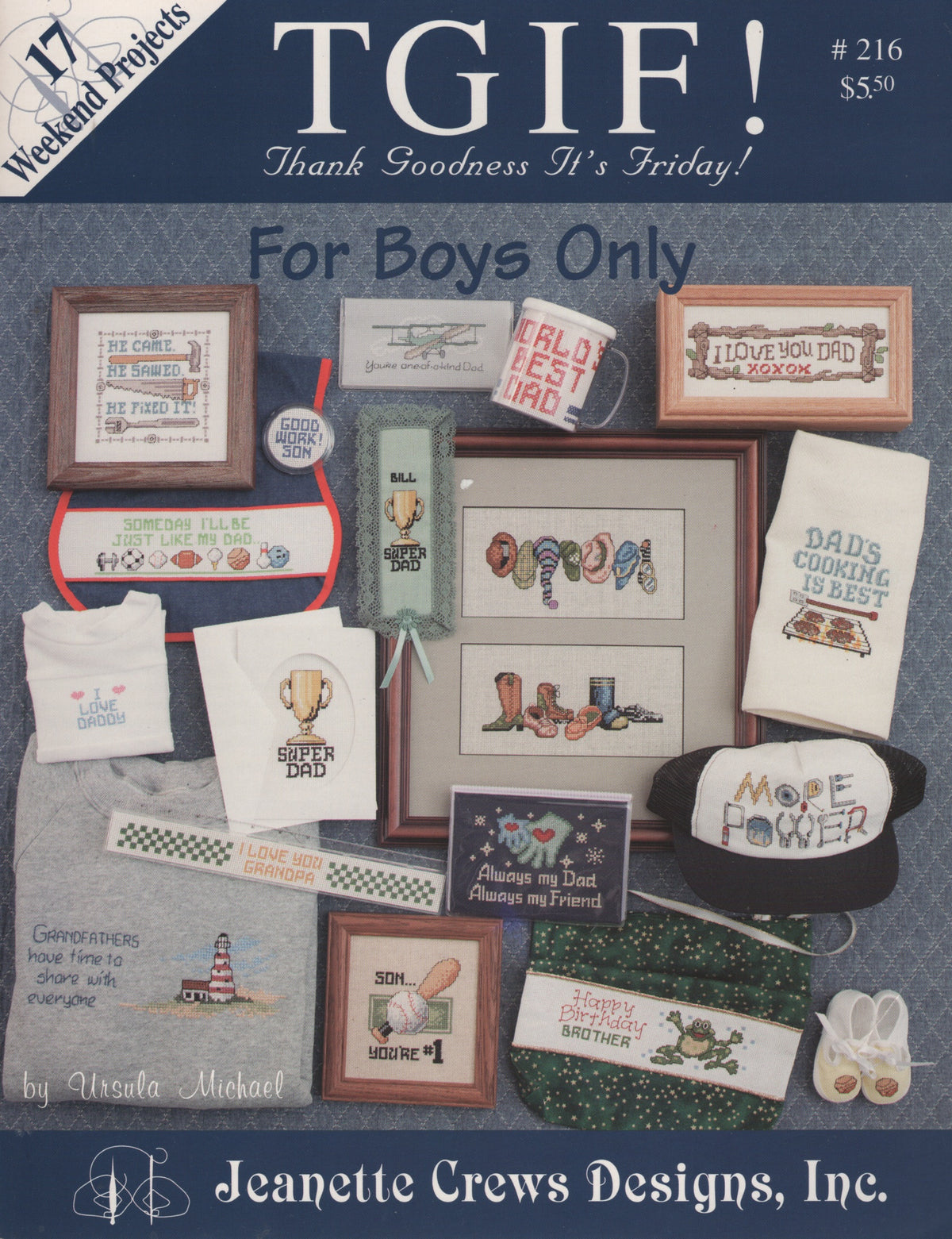 TGIF For Boys Only pattern
