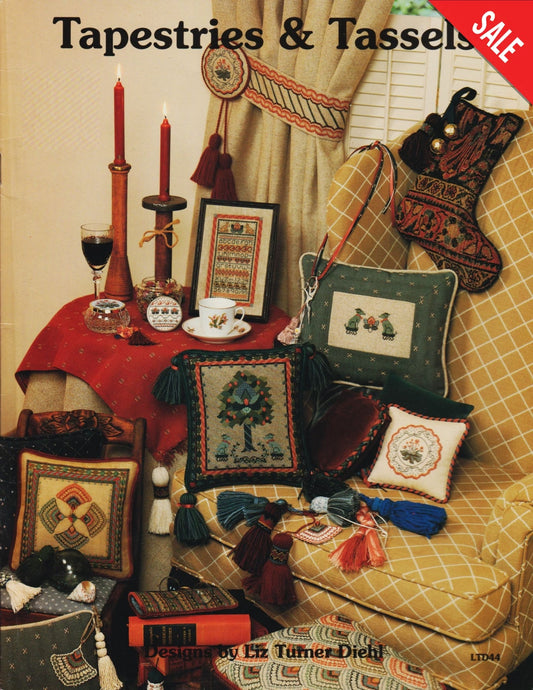 Liz Turner Diehl Tapestries & Tassels LTD44 cross stitch pattern
