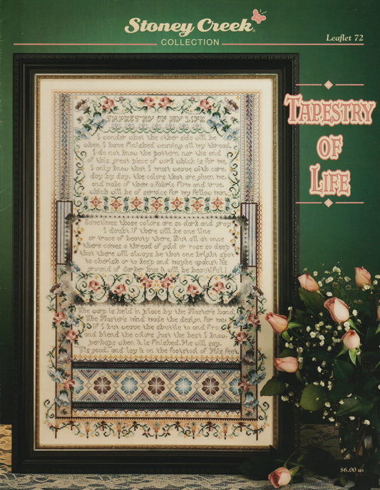 Stoney Creek Tapestry of Life LFT72 cross stitch pattern