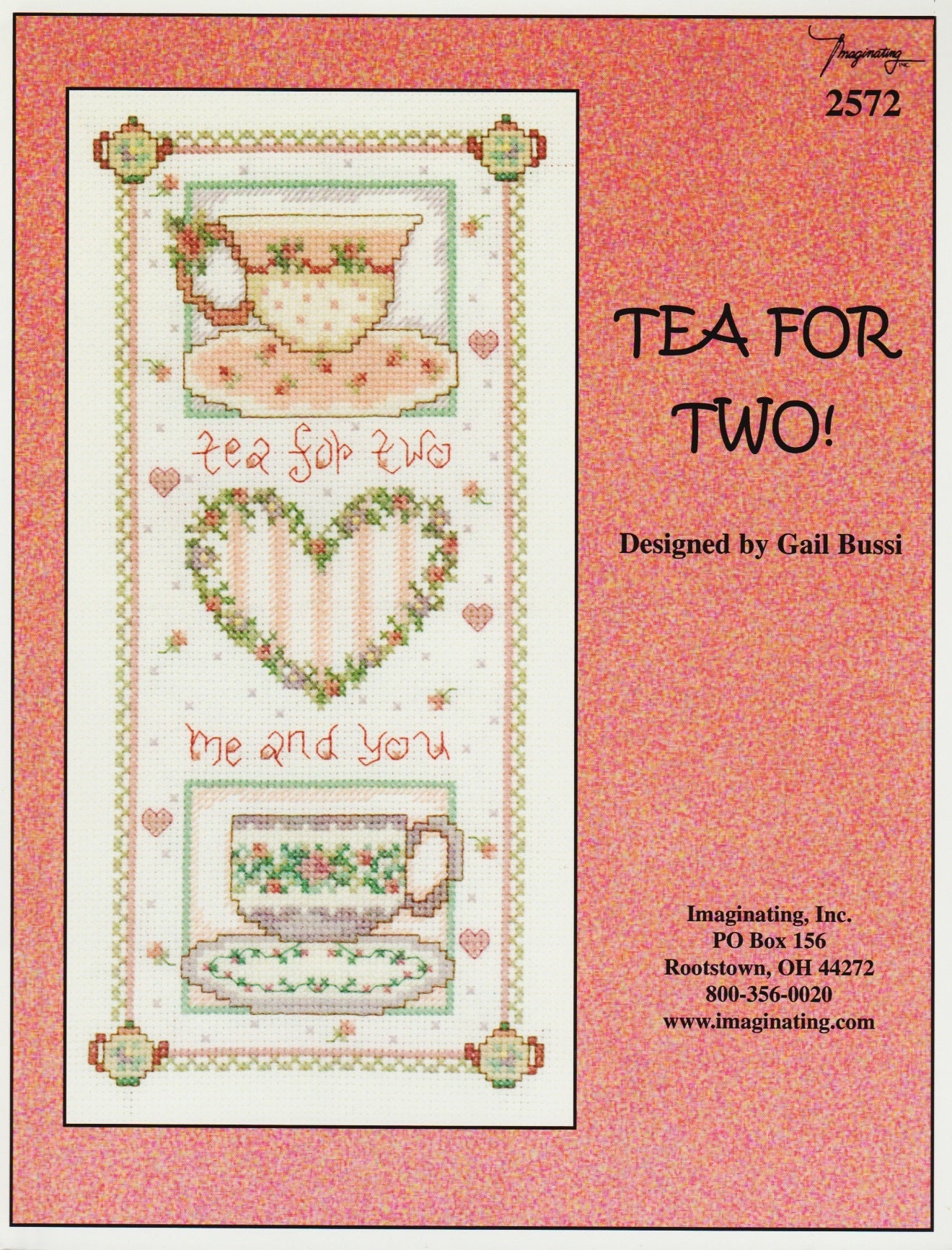 Imaginating Tea For Two! 2572 cross stitch pattern