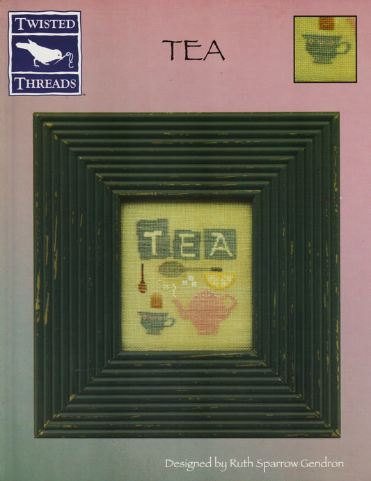 Twisted Threads Tea cross stitch pattern