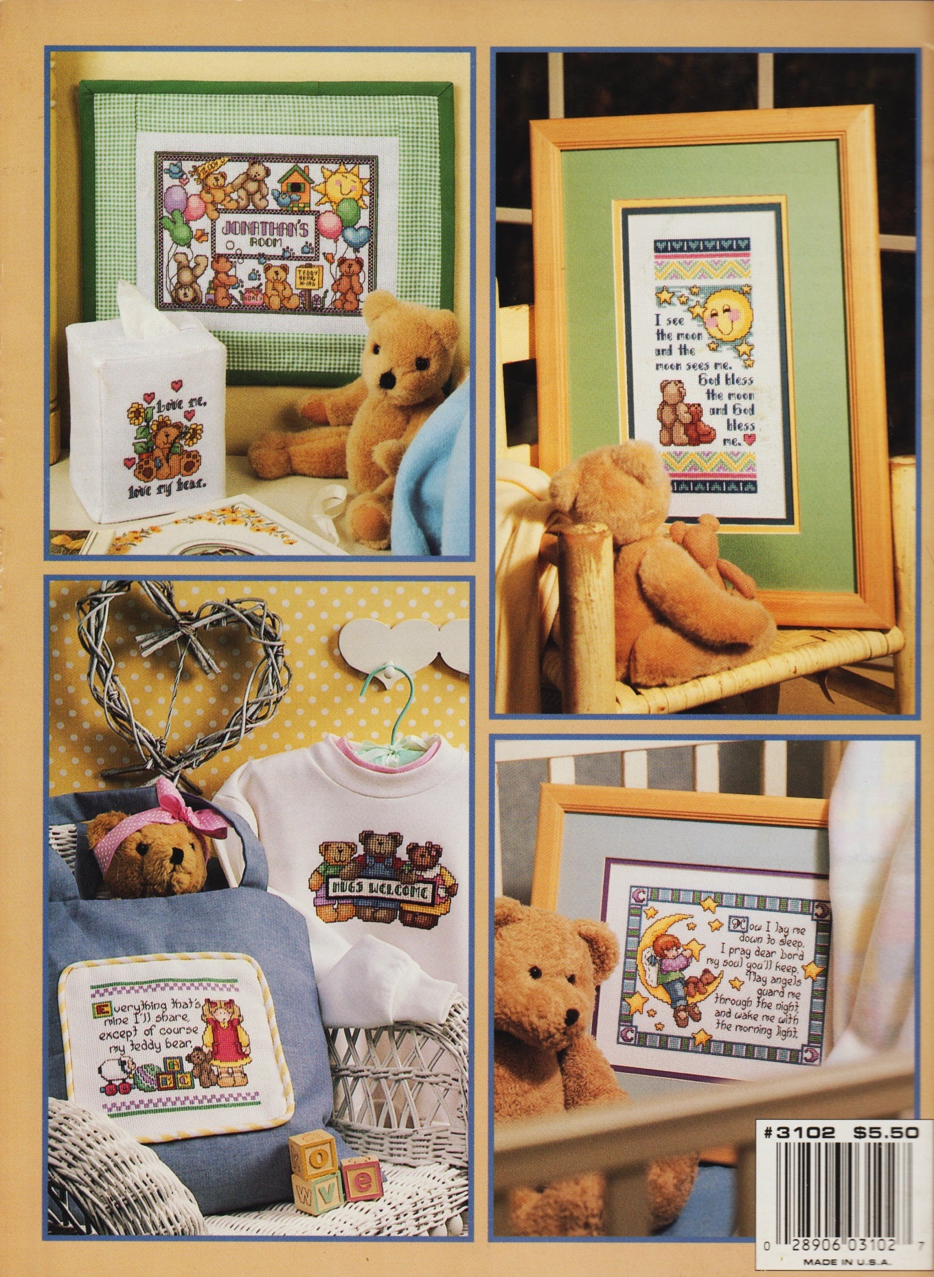 Teddy & Me pattern