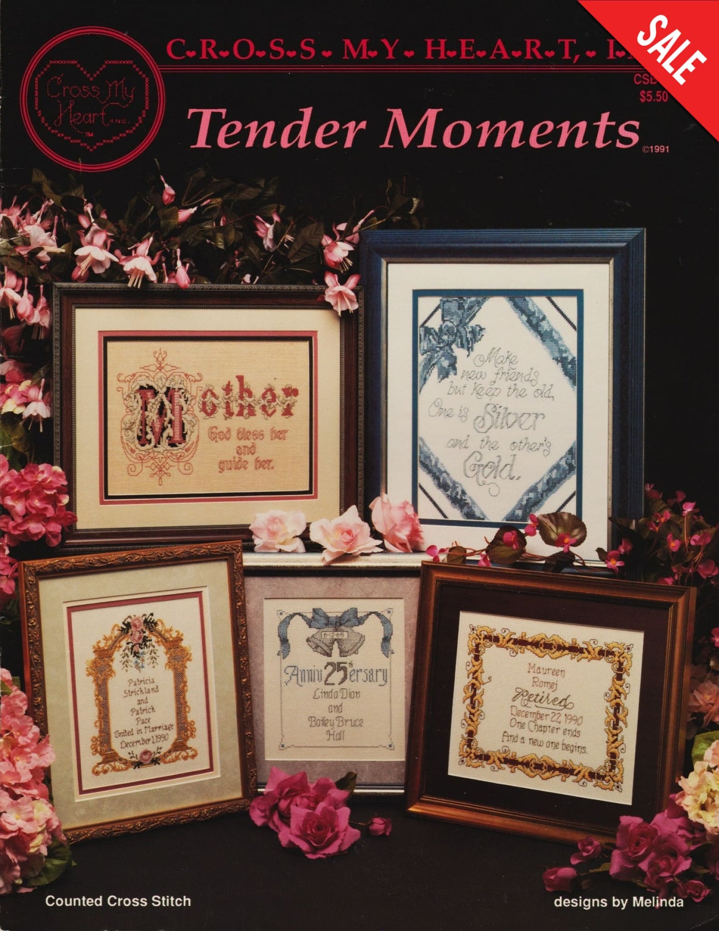 Cross My Heart Tender Moments CSB-64 cross stitch pattern