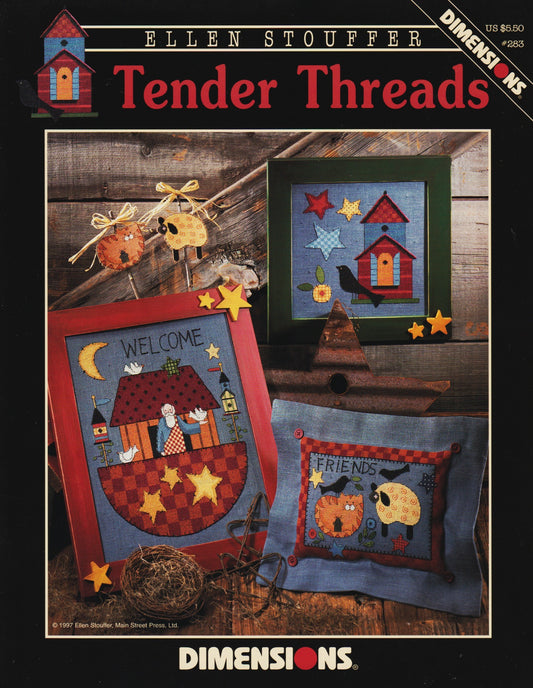 Dimensions Tender Threads 283 cross stitch pattern