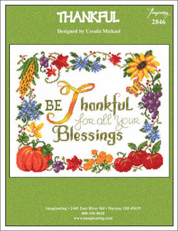 Imaginating Thankful, 2846 cross stitch pattern